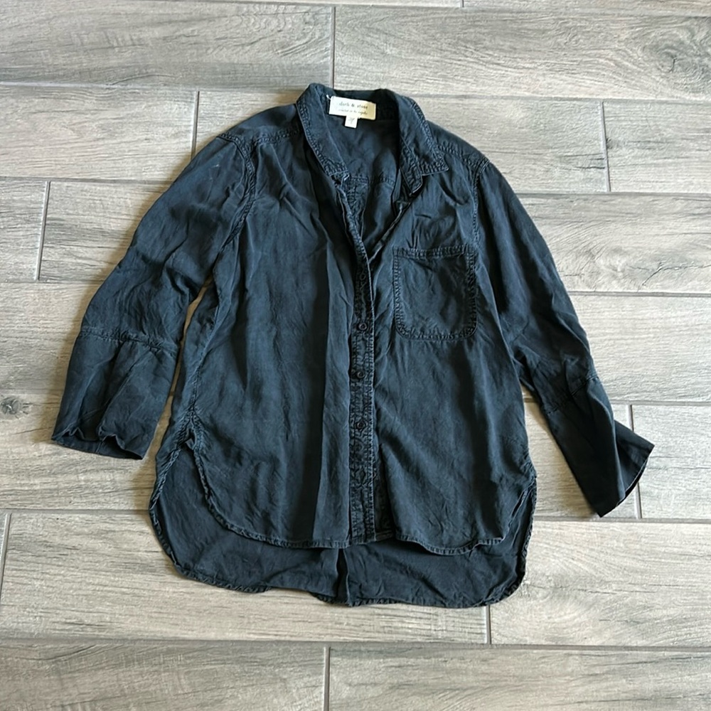 Cloth & stone button front shirt